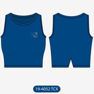 MINDSET SLEEVELESS CROP TOP